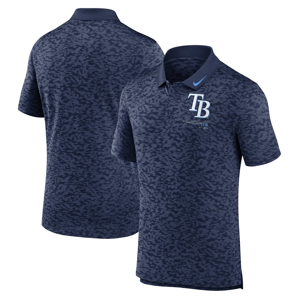 Men's Nike Navy Tampa Bay Rays Next Level Performance Polo