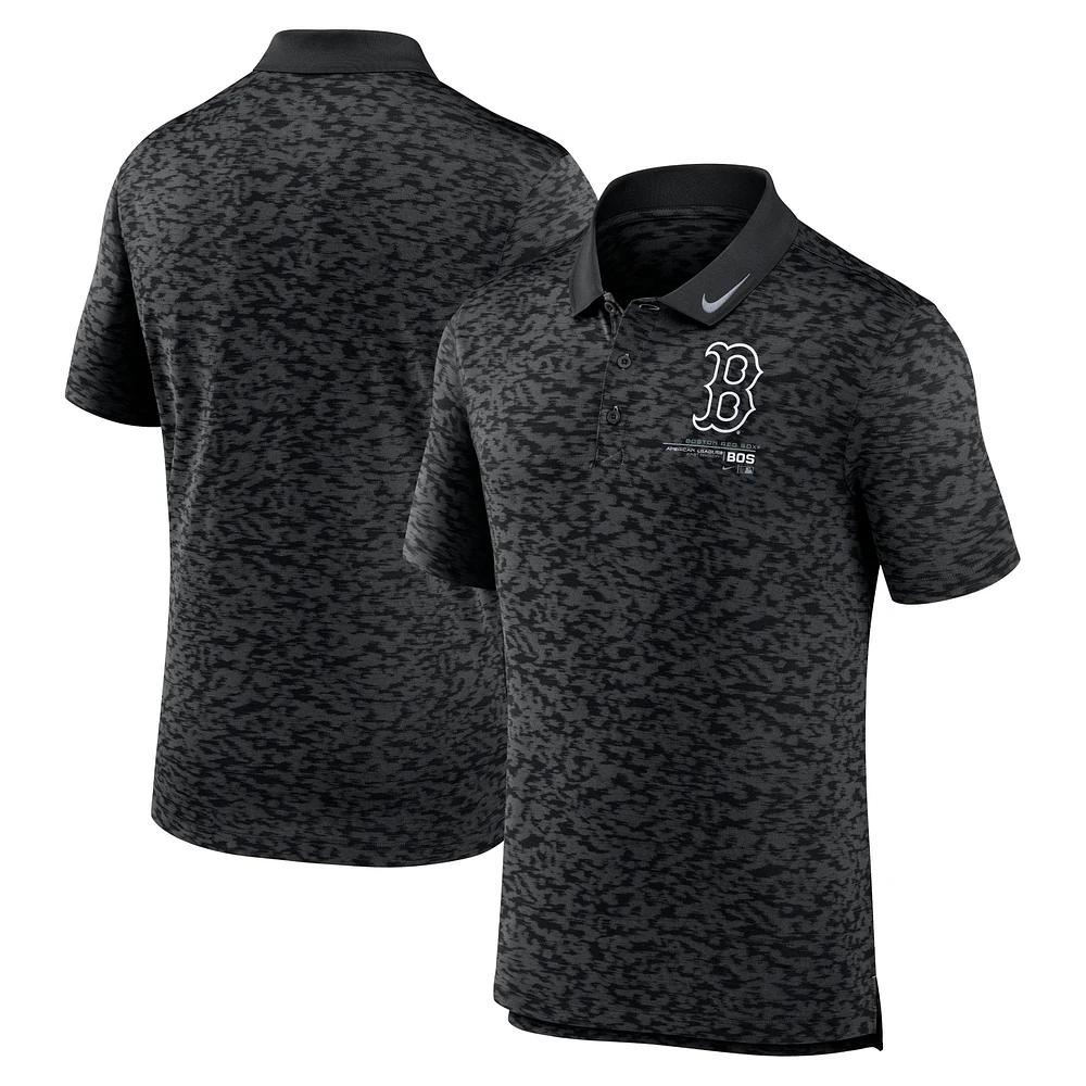 Men's Nike Black Boston Red Sox Next Level Performance Polo