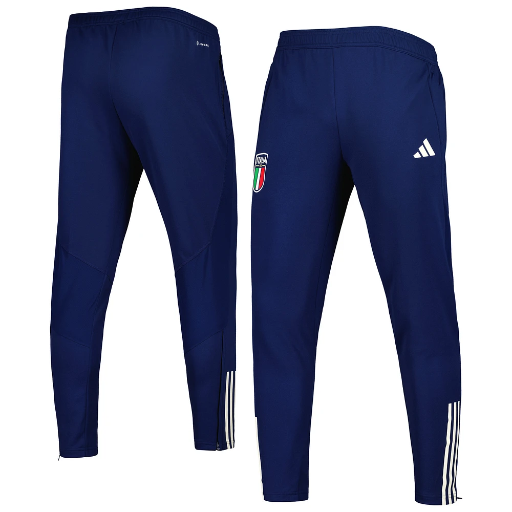 Men's adidas Italy National Team Blue Team AEROREADY Training Pants