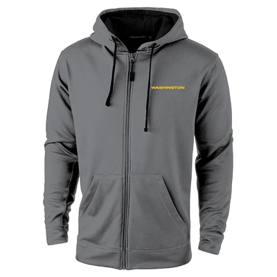 Men's Dunbrooke Charcoal Washington Commanders Apprentice Full-Zip Hoodie