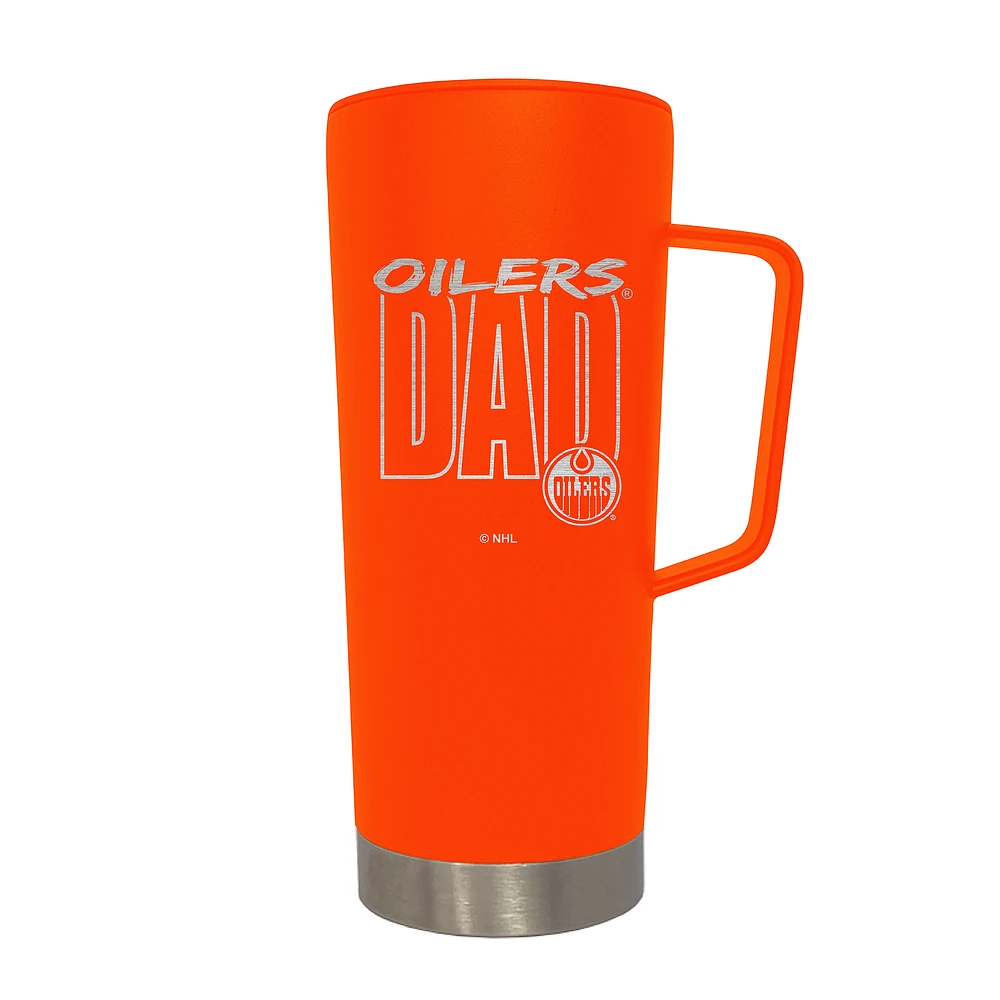Edmonton Oilers Dad 18oz. Roadie Tumbler with Handle