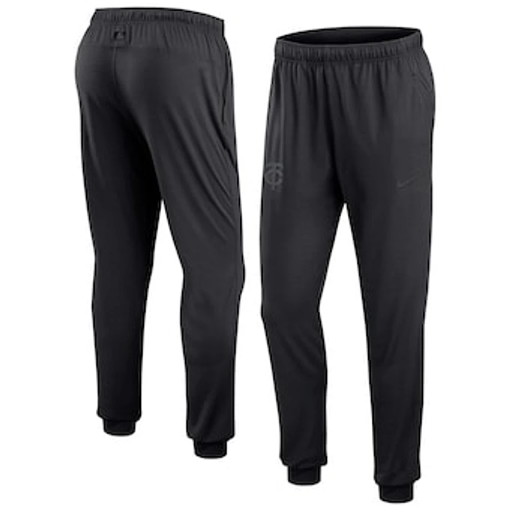Men's Nike Minnesota Twins Black Authentic Collection Travel Performance Pants