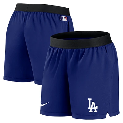Women's Nike Royal Los Angeles Dodgers Authentic Collection Team Performance Shorts