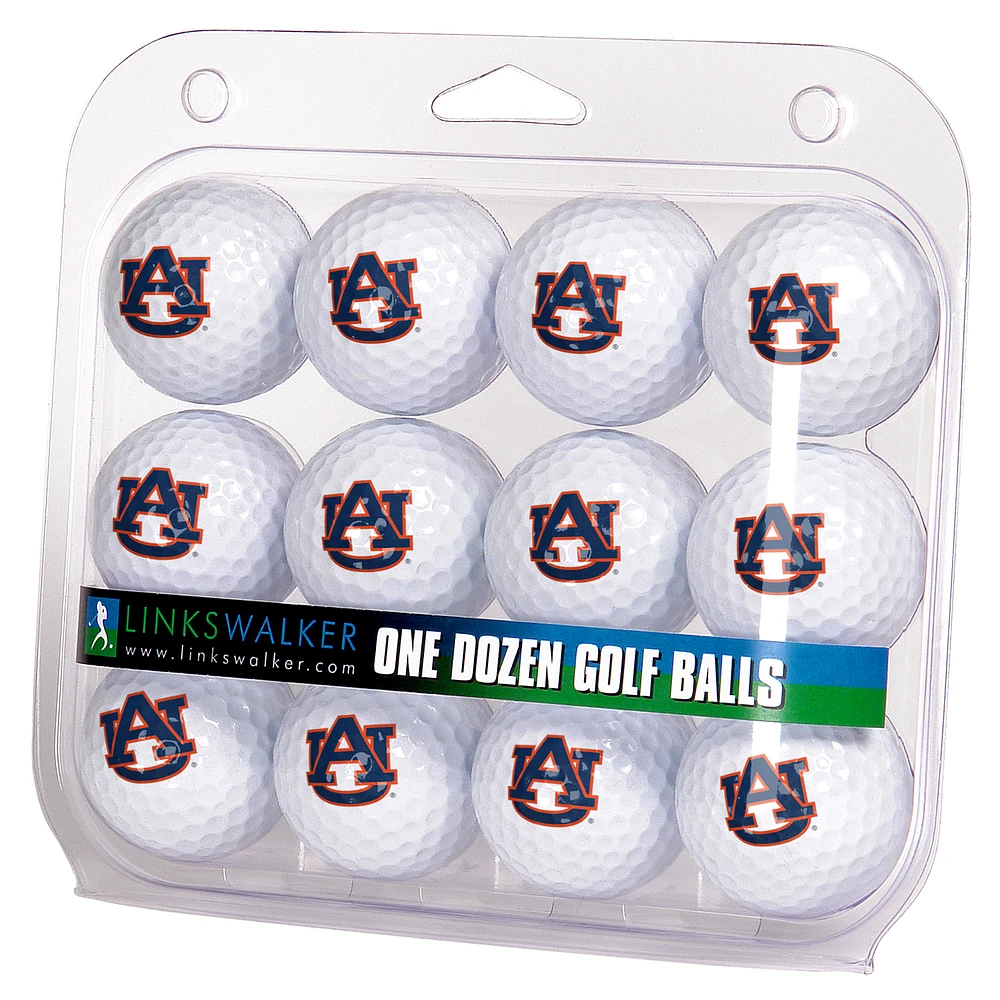 Auburn Tigers 12-Pack Golf Ball Set