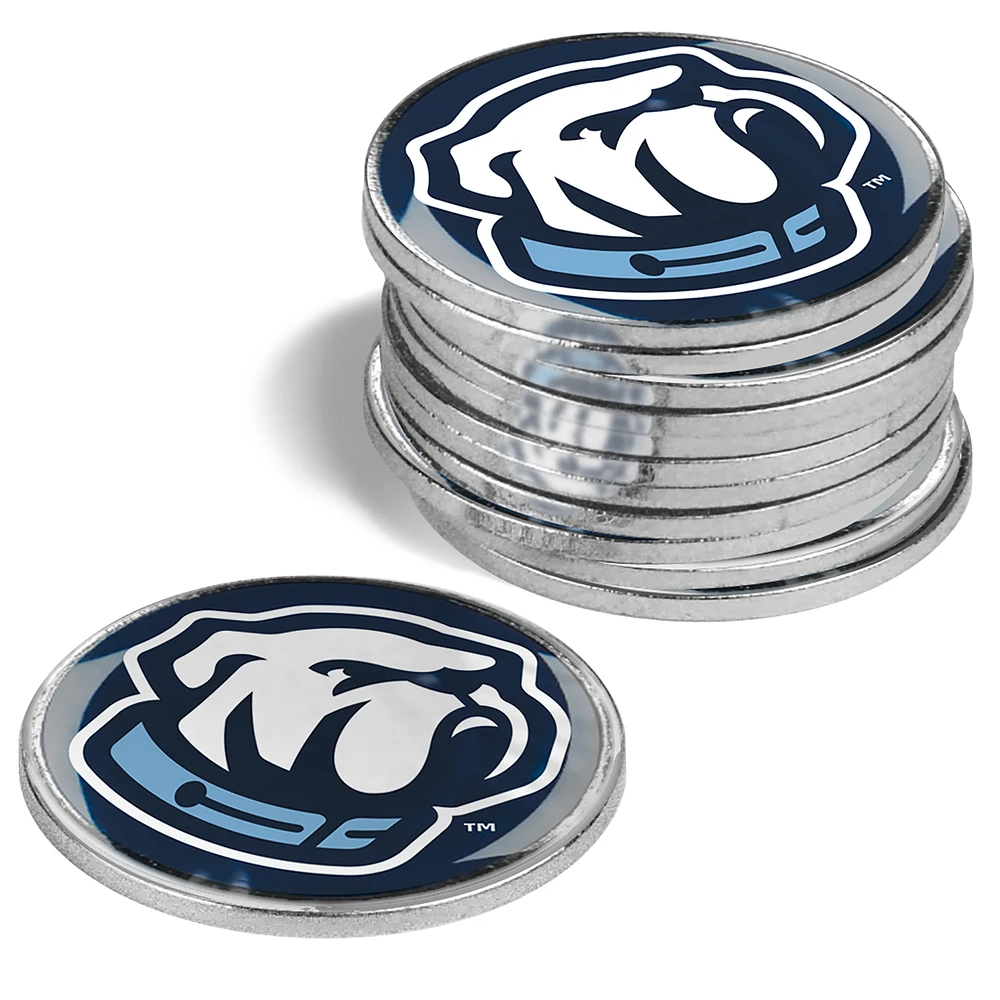 Citadel Bulldogs 12-Pack Golf Ball Marker Set