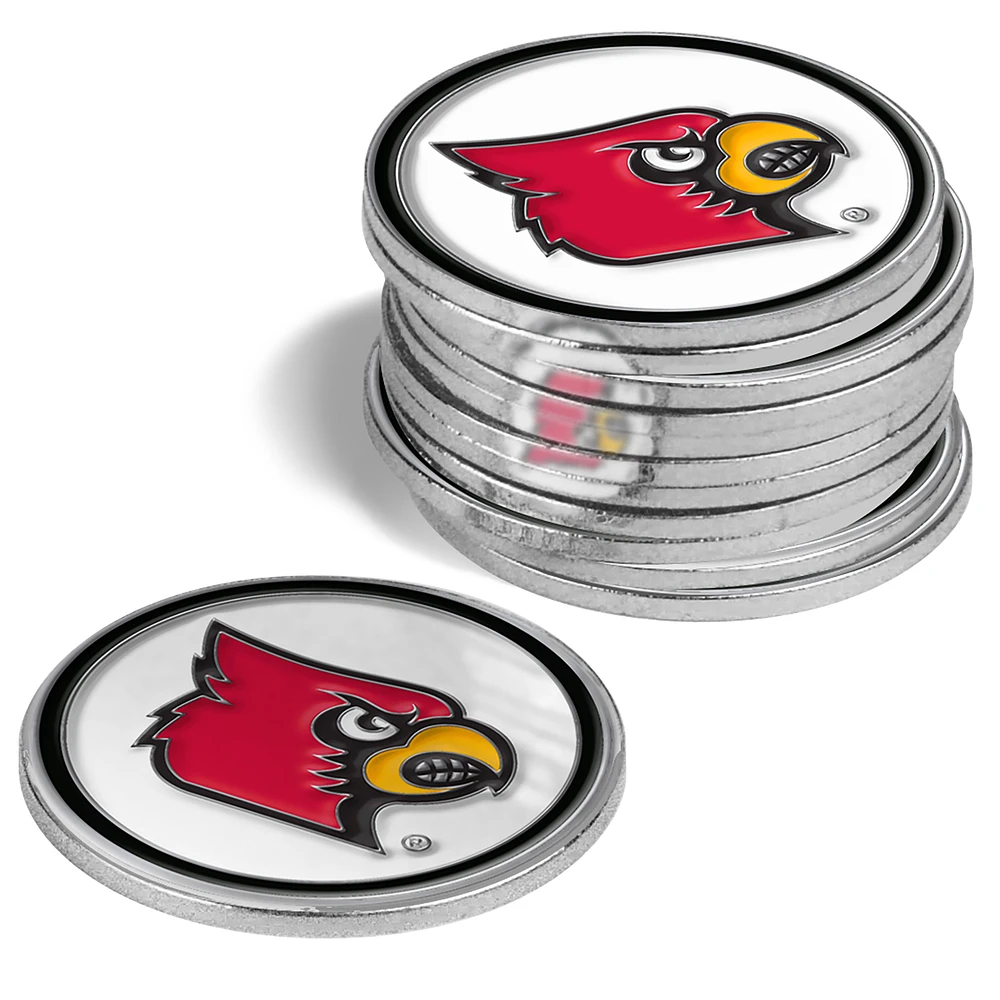 Louisville Cardinals 12-Pack Golf Ball Marker Set