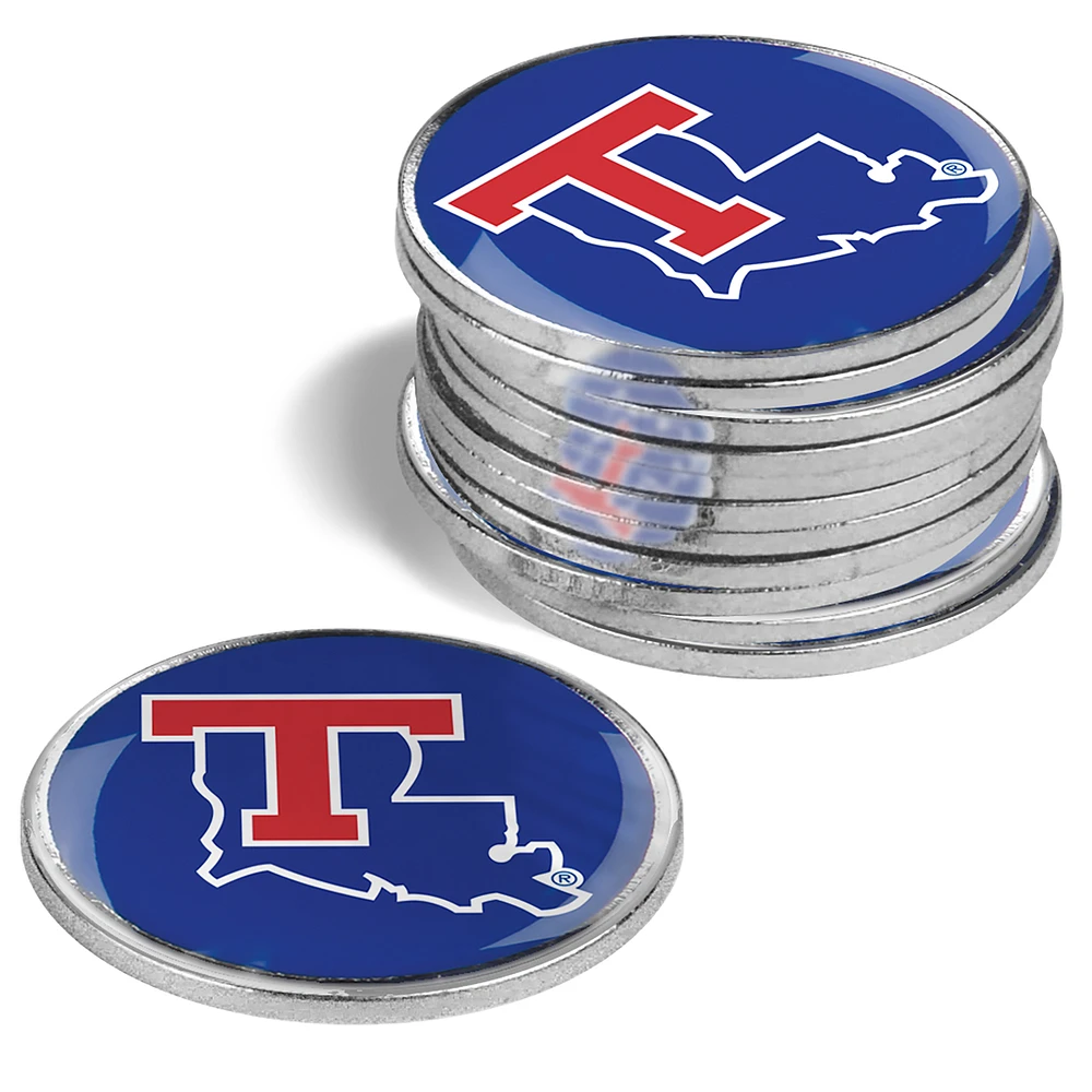 Louisiana Tech Bulldogs 12-Pack Golf Ball Marker Set