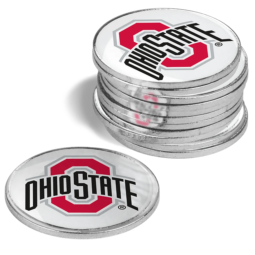 Ohio State Buckeyes 12-Pack Golf Ball Marker Set