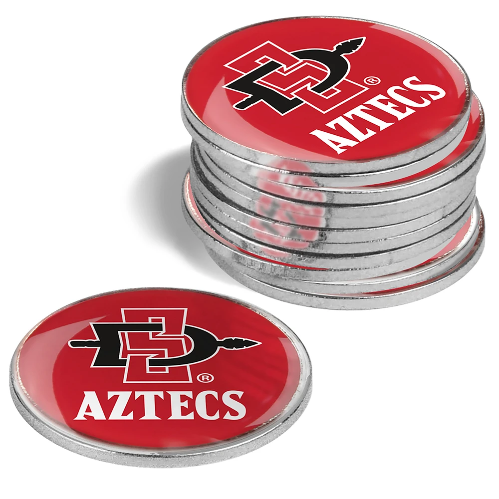 San Diego State Aztecs 12-Pack Golf Ball Marker Set