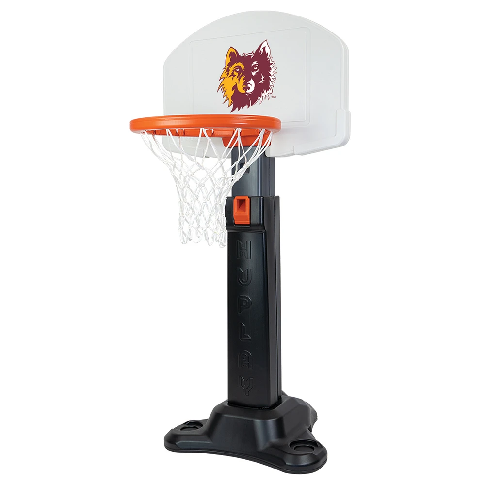 Northern State University Wolves Rookie Adjustable Basketball Set