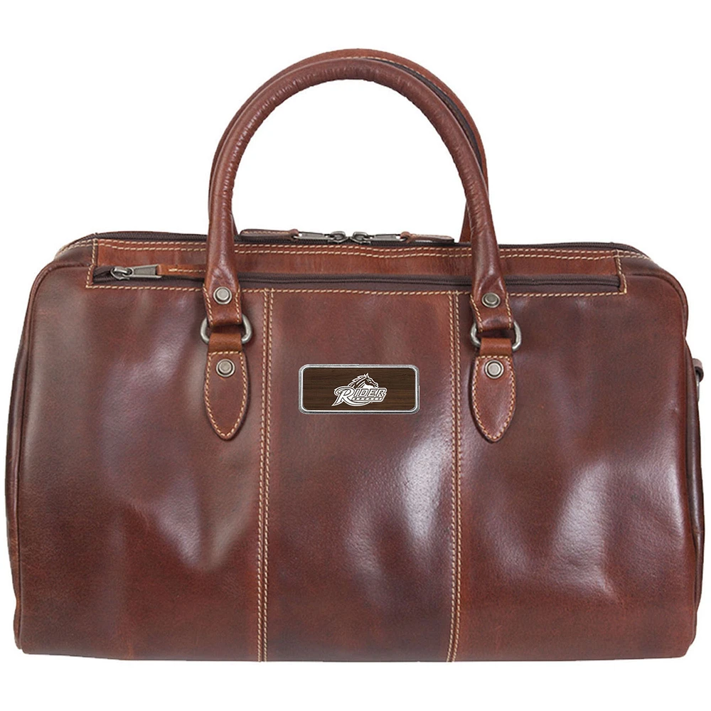 Brown Rider Broncs Logo Plate Niagara Canyon Duffel Bag