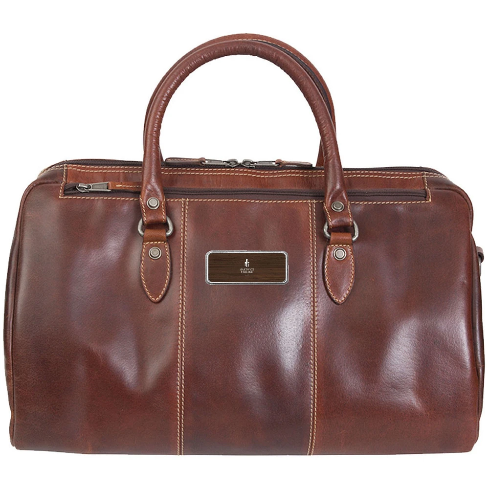 Brown Hartwick College Hawks Logo Plate Niagara Canyon Duffel Bag