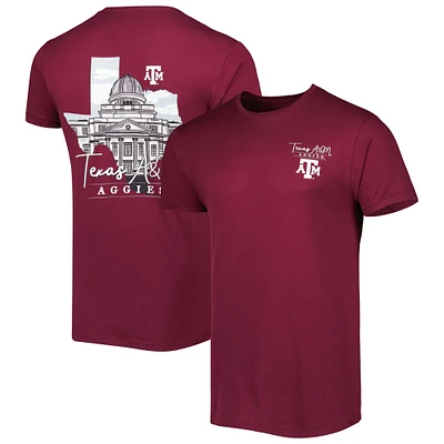 Men's Maroon Texas A&M Aggies Hyperlocal T-Shirt