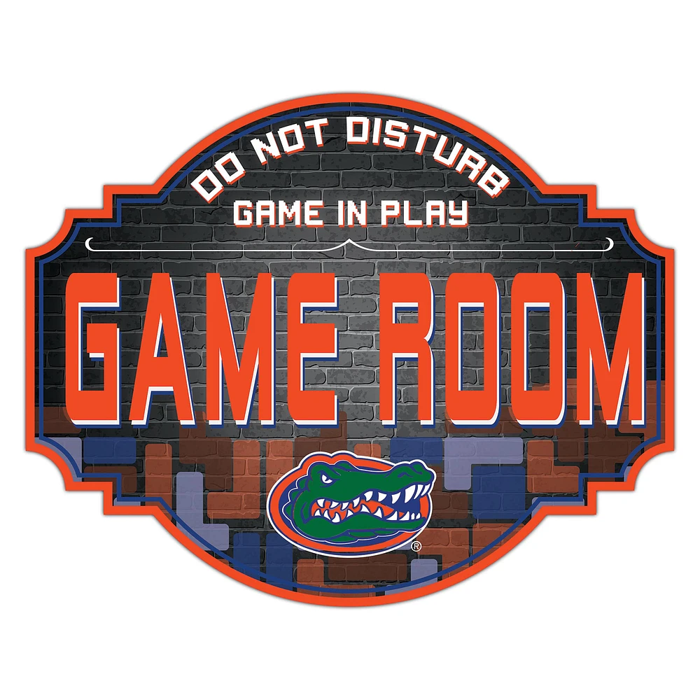 Florida Gators 12'' Game Room Tavern Sign