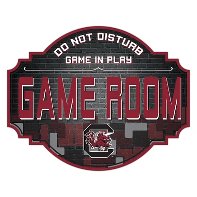 South Carolina Gamecocks 12'' Game Room Tavern Sign