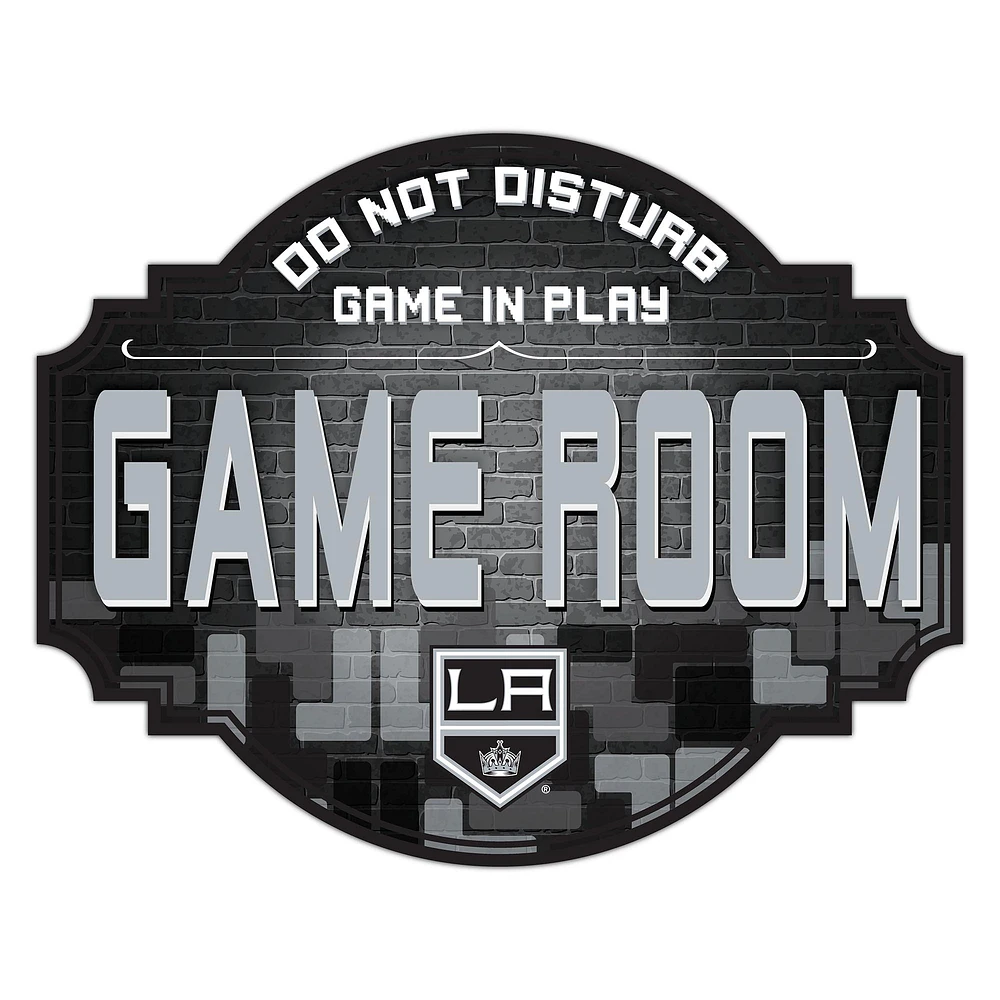 Los Angeles Kings 12'' Game Room Tavern Sign