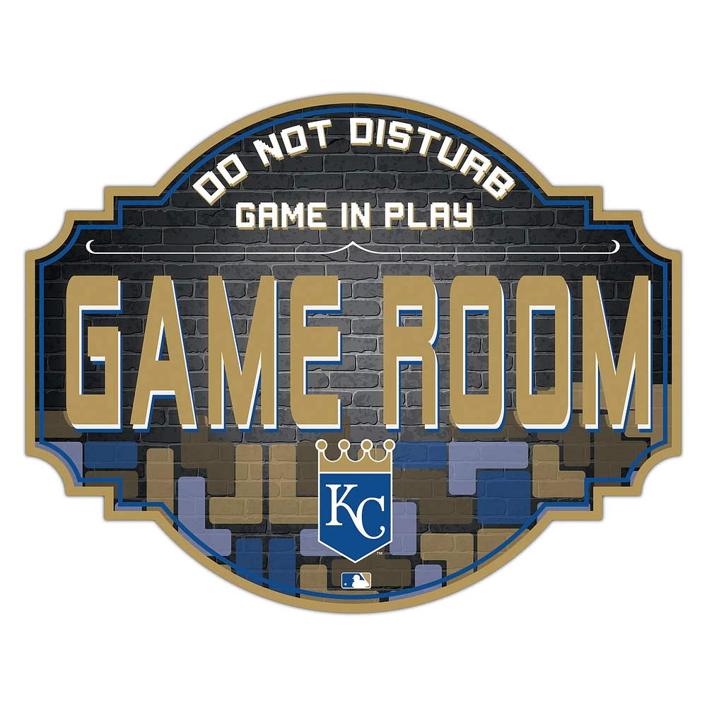 Kansas City Royals 12'' Game Room Tavern Sign