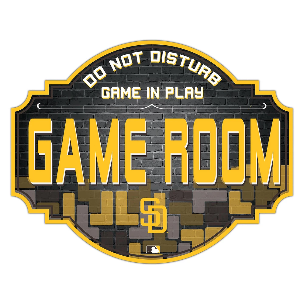 San Diego Padres 12'' Game Room Tavern Sign
