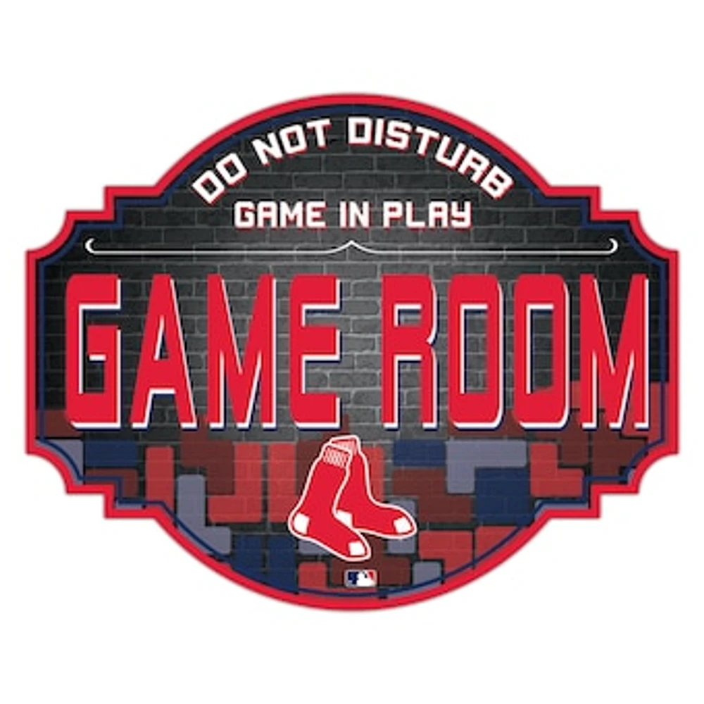 Boston Red Sox 12'' Game Room Tavern Sign