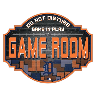 Detroit Tigers 12'' Game Room Tavern Sign