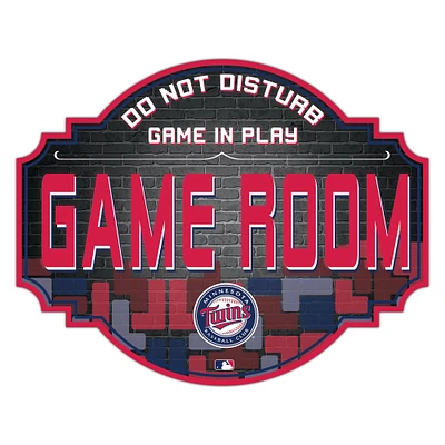 Minnesota Twins 12'' Game Room Tavern Sign