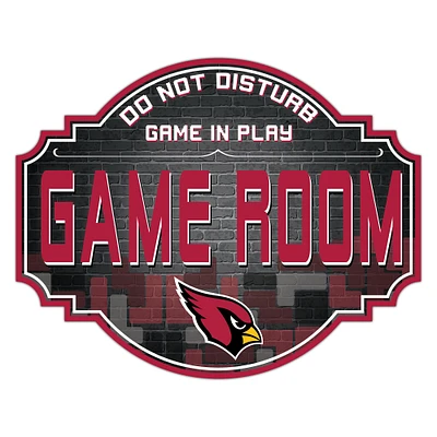 Arizona Cardinals 12'' Game Room Tavern Sign