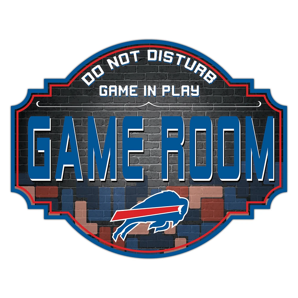Buffalo Bills 12'' Game Room Tavern Sign