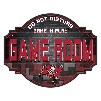 Tampa Bay Buccaneers 12'' Game Room Tavern Sign