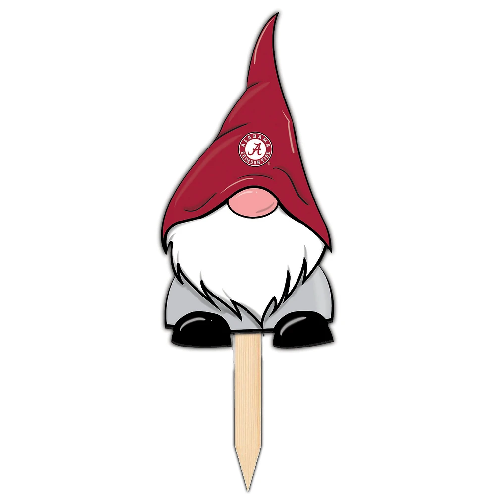 Alabama Crimson Tide Gnome Yard Stake