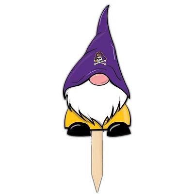 ECU Pirates Gnome Yard Stake