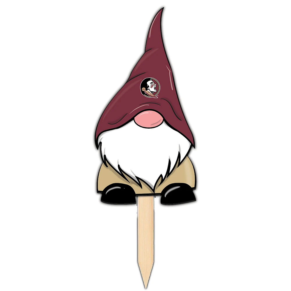 Florida State Seminoles Gnome Yard Stake
