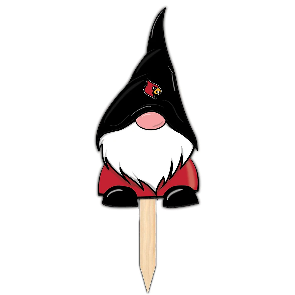 Louisville Cardinals Gnome Yard Stake