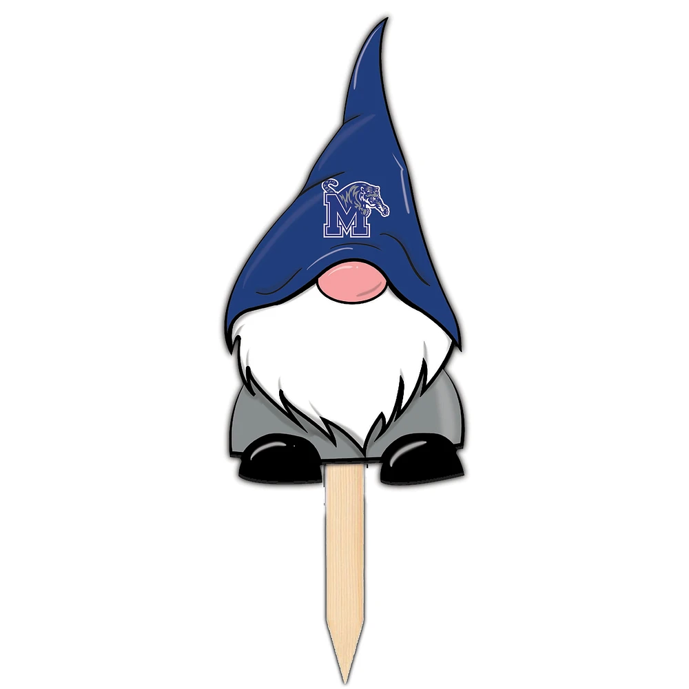Memphis Tigers Gnome Yard Stake