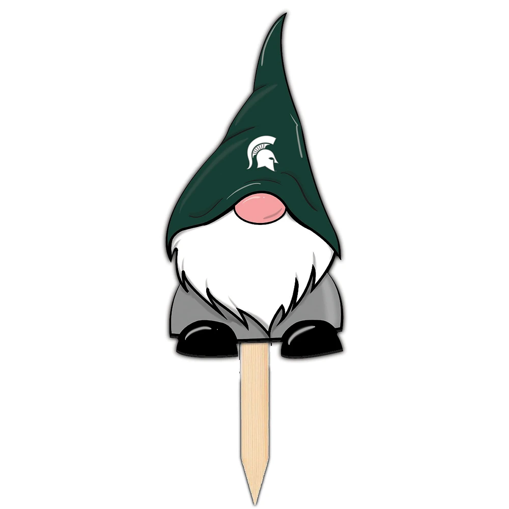 Michigan State Spartans Gnome Yard Stake