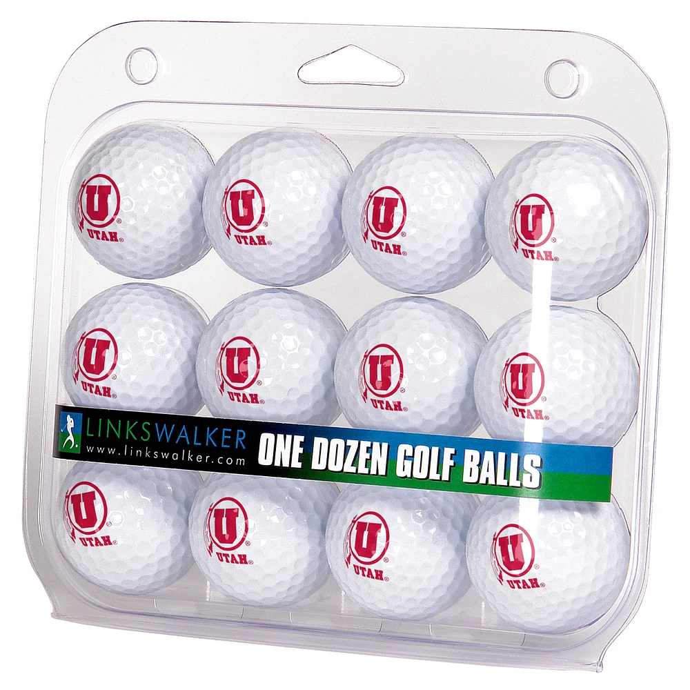 Utah Utes 12-Pack Golf Ball Set