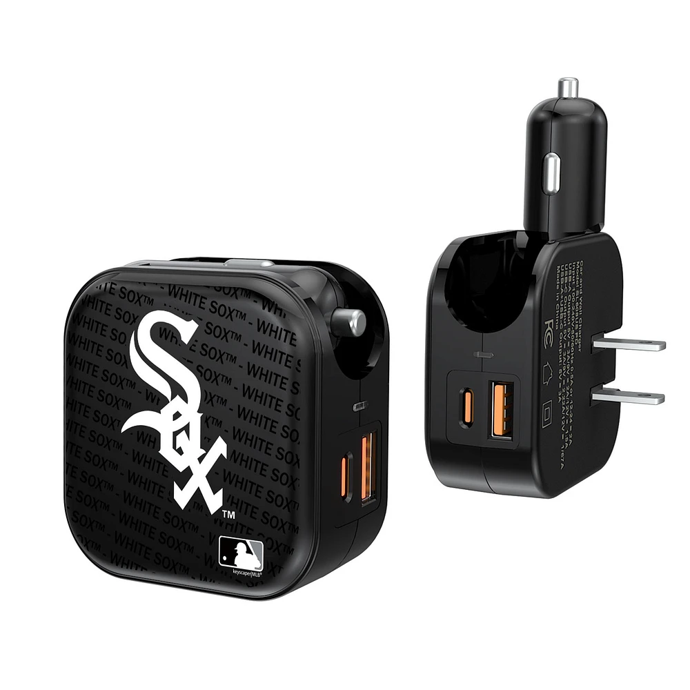 Chicago White Sox Dual Port USB Car & Home Charger