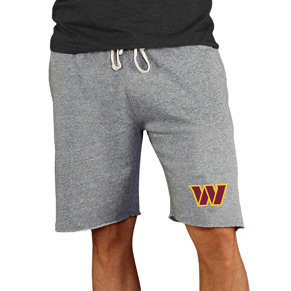 Men's Concepts Sport Gray Washington Commanders Mainstream Terry Shorts