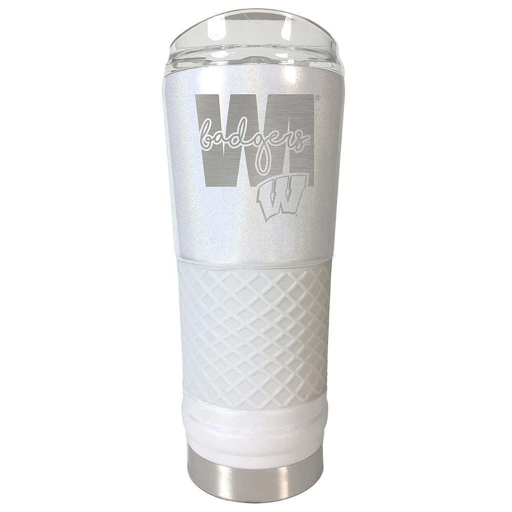 Wisconsin Badgers 24oz. Draft Opal Tumbler