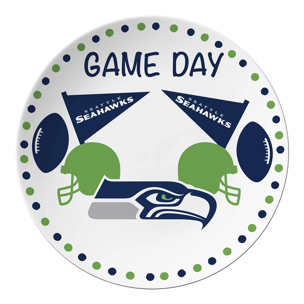 Seattle Seahawks Game Day Plate