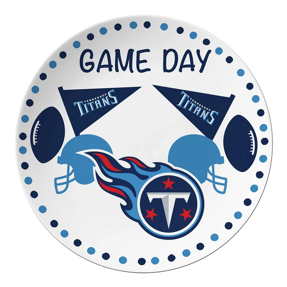 Tennessee Titans Game Day Plate