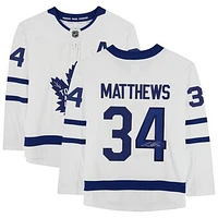 Auston Matthews White Toronto Maple Leafs Autographed Fanatics Breakaway Jersey