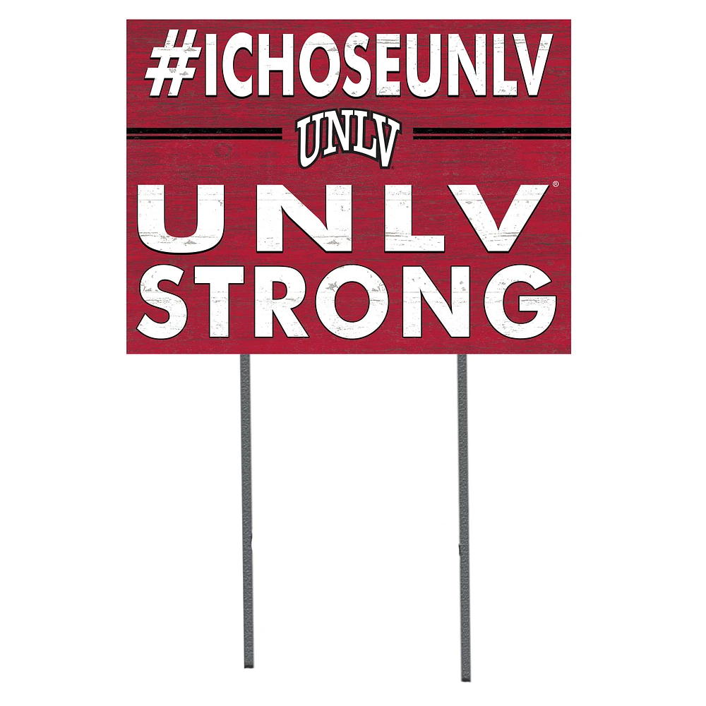 UNLV Rebels 18'' x 24'' I Chose Lawn Sign