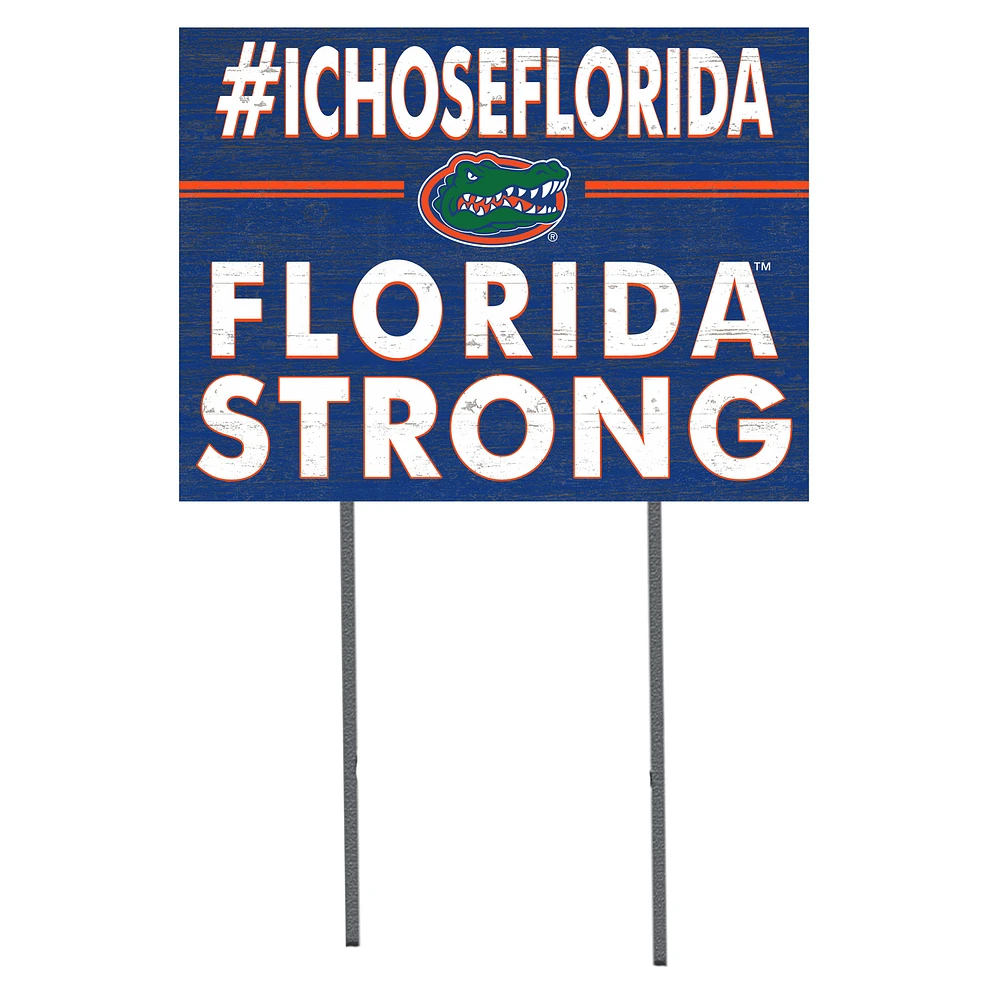 Florida Gators 18'' x 24'' I Chose Lawn Sign