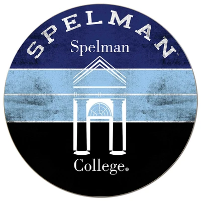 Spelman College Jaguars 20'' x 20'' Retro Logo Circle Sign