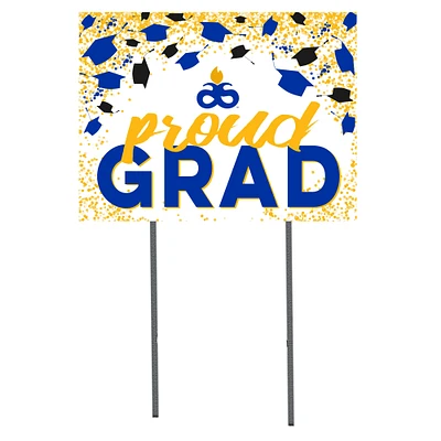 Albany State Golden Rams 18'' x 24'' Grad Yard Sign