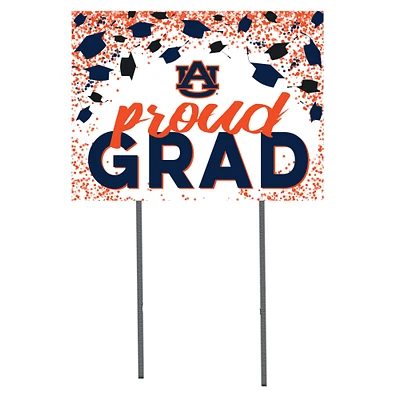 Auburn Tigers 18'' x 24'' Grad Yard Sign