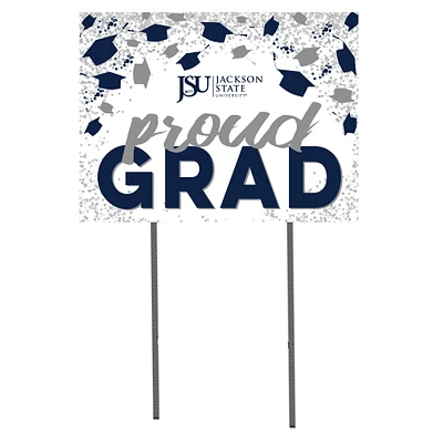 Jackson State Tigers 18'' x 24'' Grad Yard Sign
