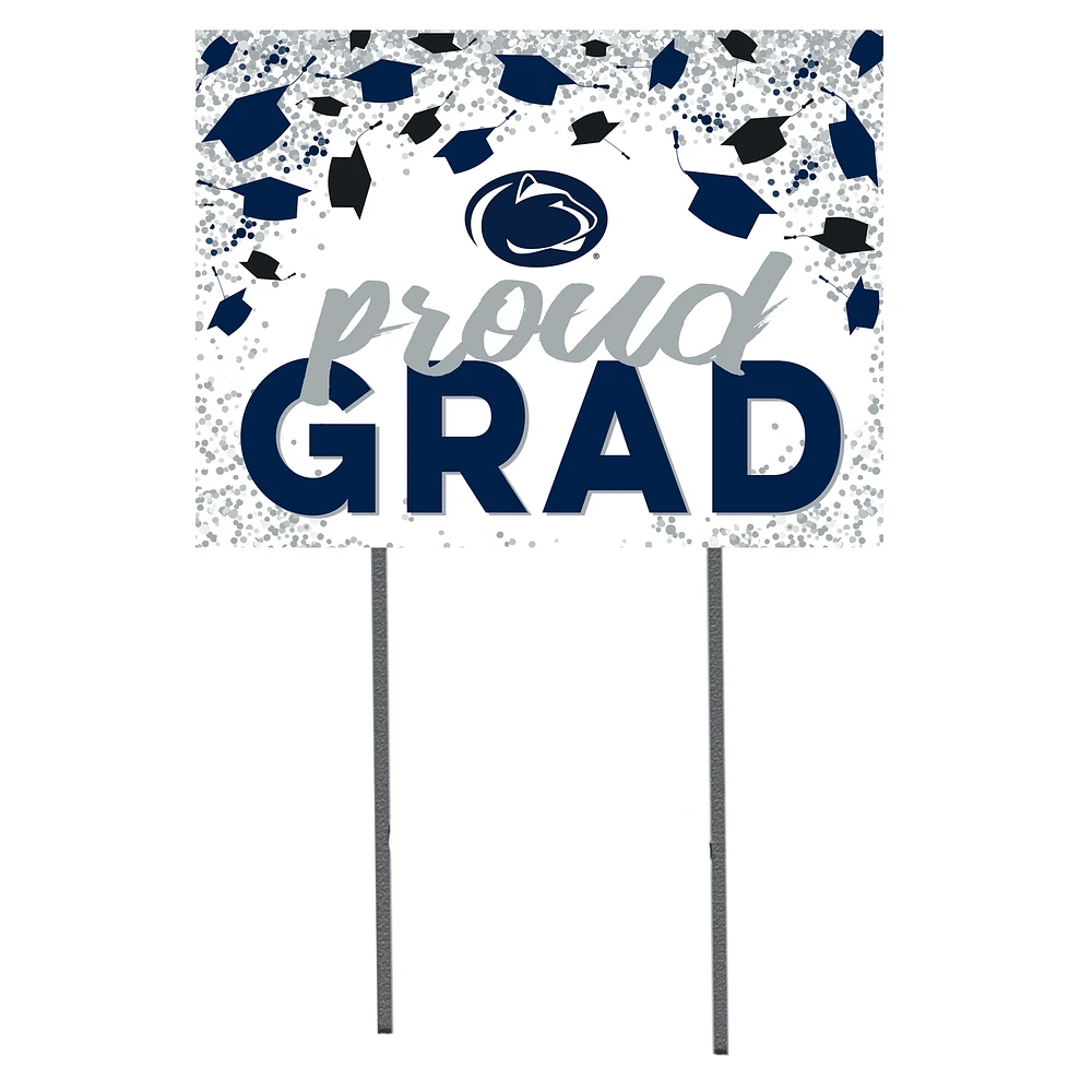 Penn State Nittany Lions 18'' x 24'' Grad Yard Sign