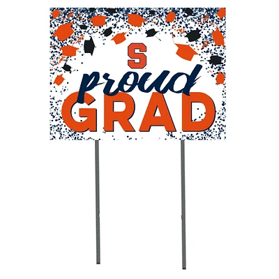 Syracuse Orange 18'' x 24'' Grad Yard Sign