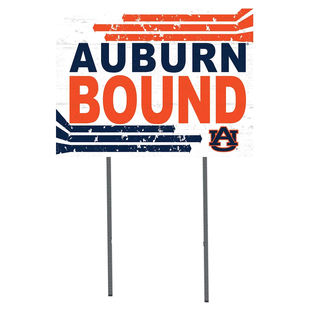Auburn Tigers 18'' x 24'' Bound Yard Sign